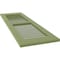 Ekena Millwork 18W x 77H Americraft Two Equal Louver Exterior Real Wood Shutters, Moss Green, PR RW101LV18X77MGH - alternate 8